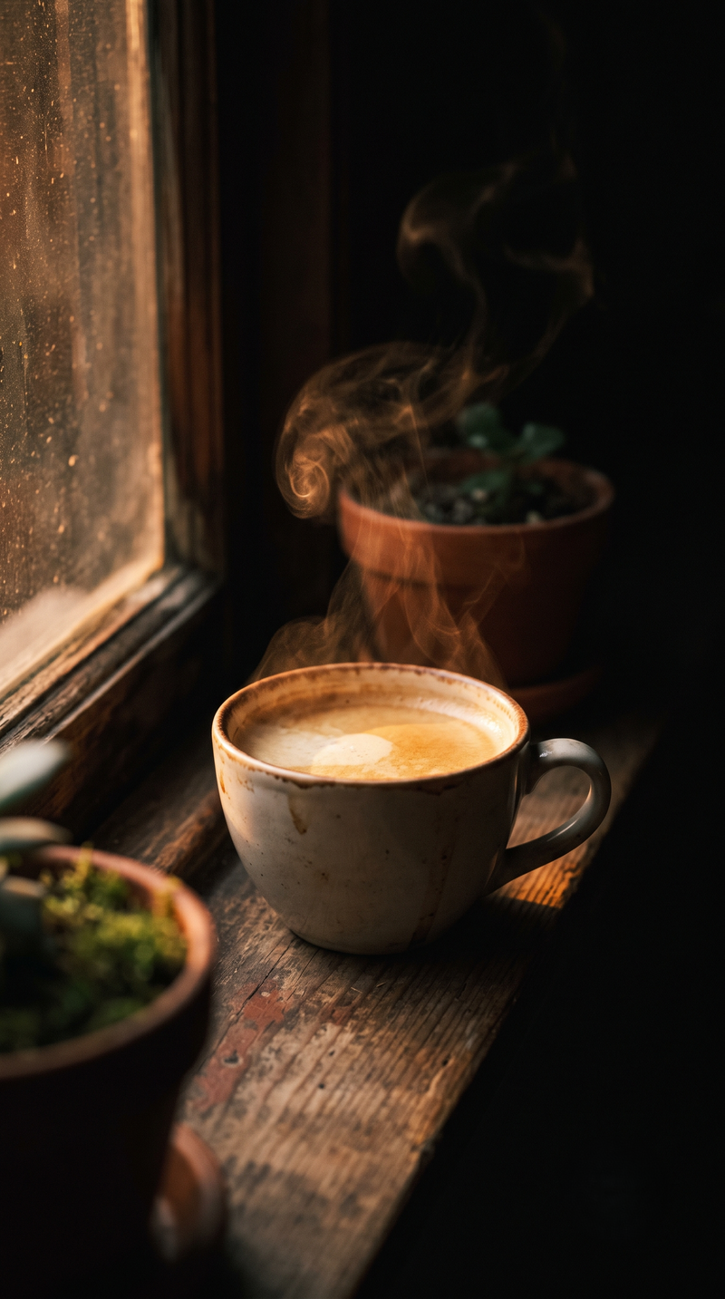 morning windowsill